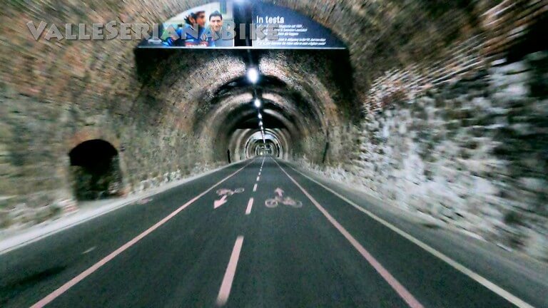 Galleria capo Nero - valle seriana bike