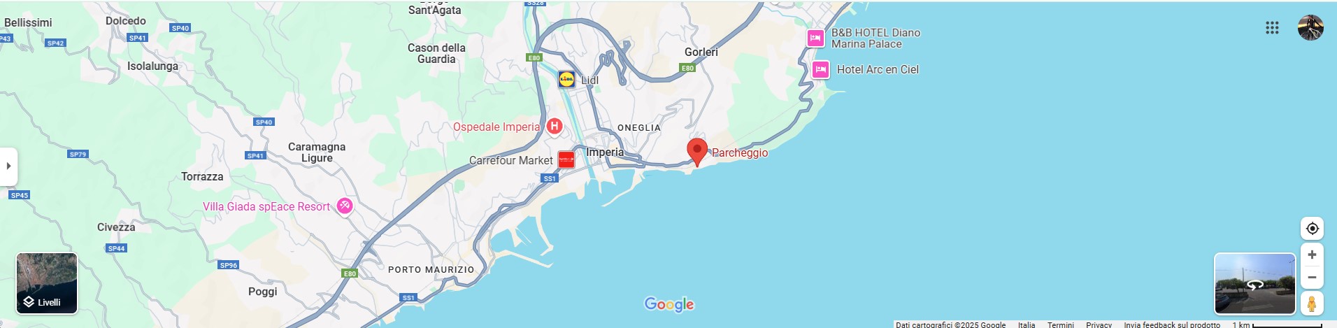 mappa interattiva ciclabile-dei-fiori