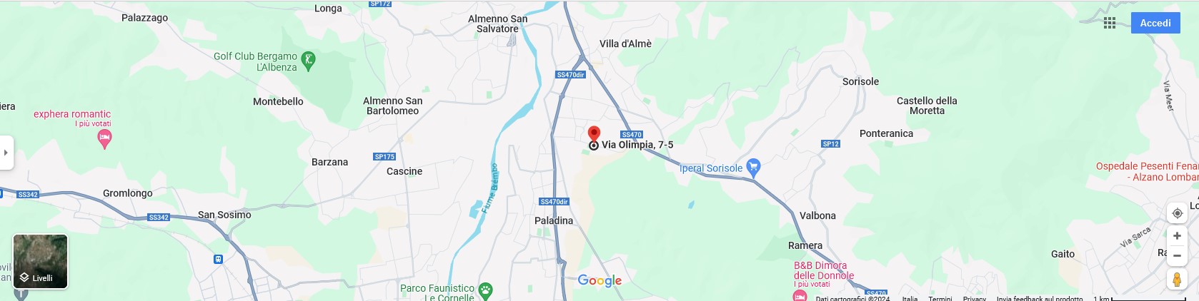 mappa interattiva