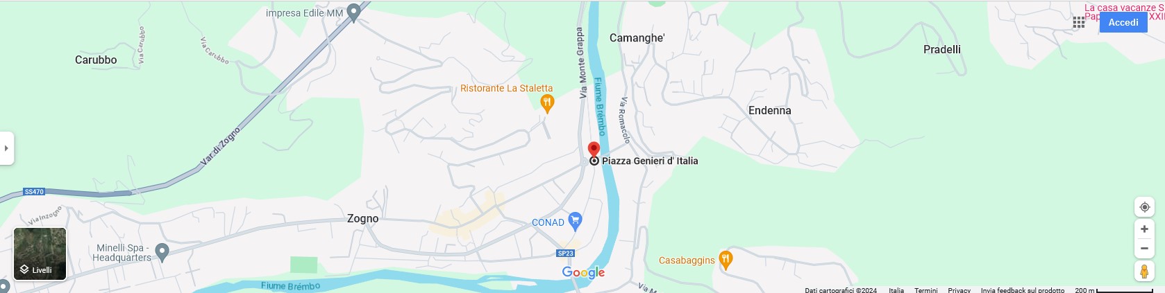 mappa interattiva