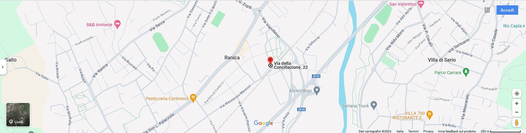mappa interattiva