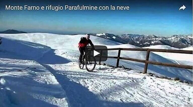 Monte Farno e rif.Parafulmine con la neve