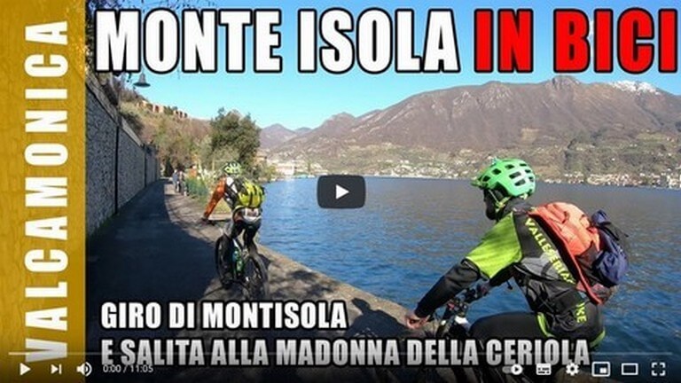 Monte Isola in mountainbike - Lago di Iseo