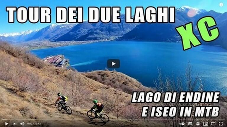 Tour due laghi XC in mountain bike - Lago di Endine e Iseo