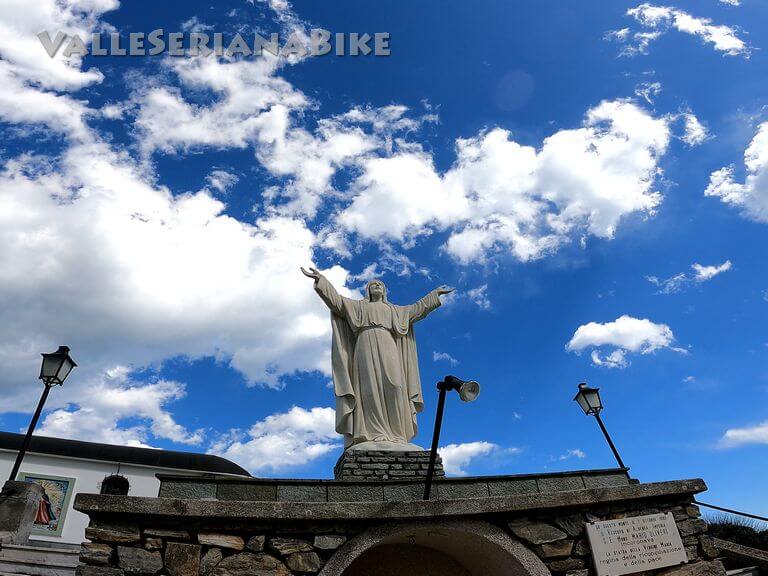 santuario monte croce - valle seriana bike