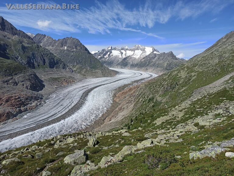 Aletschgletscher - giacciaio dell'Aletsch - valle seriana bike
