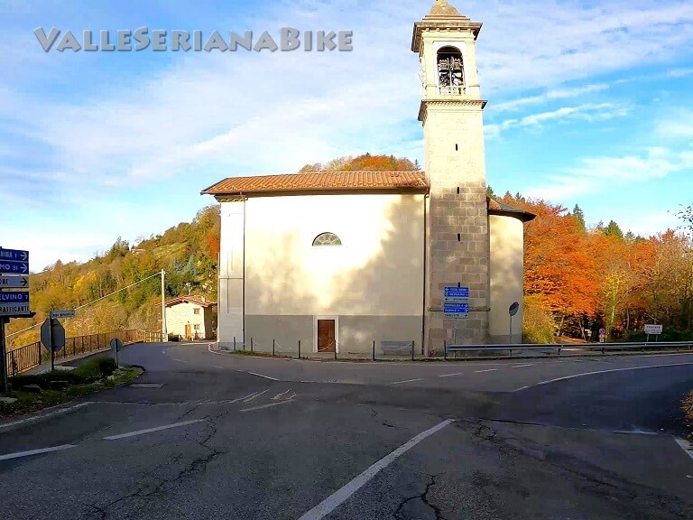 santuario della Forcella - valle seriana bike