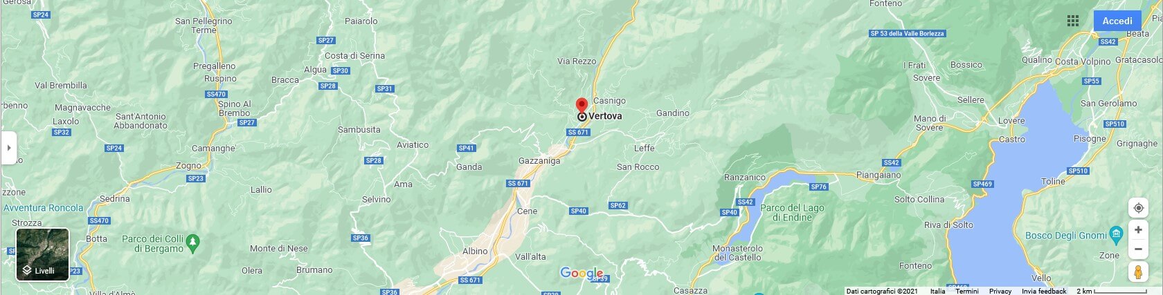 mappa partenza