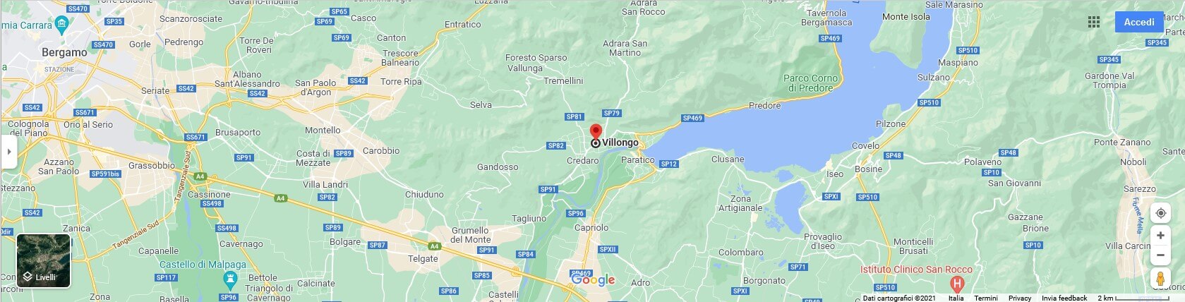 Bronzone roud ride - mappa partenza