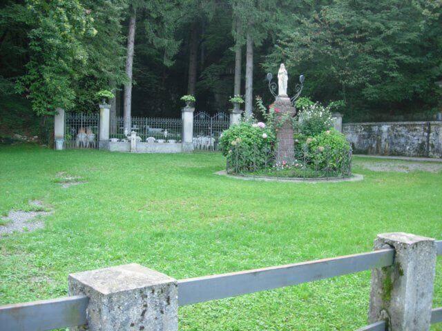 Madonna di Lourdes a Rosciano - valle seriana bike