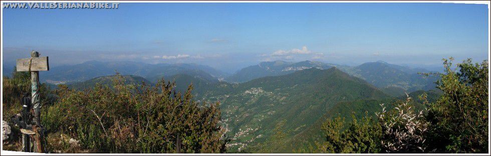percorso MTB valleserianabike - valle seriana bike