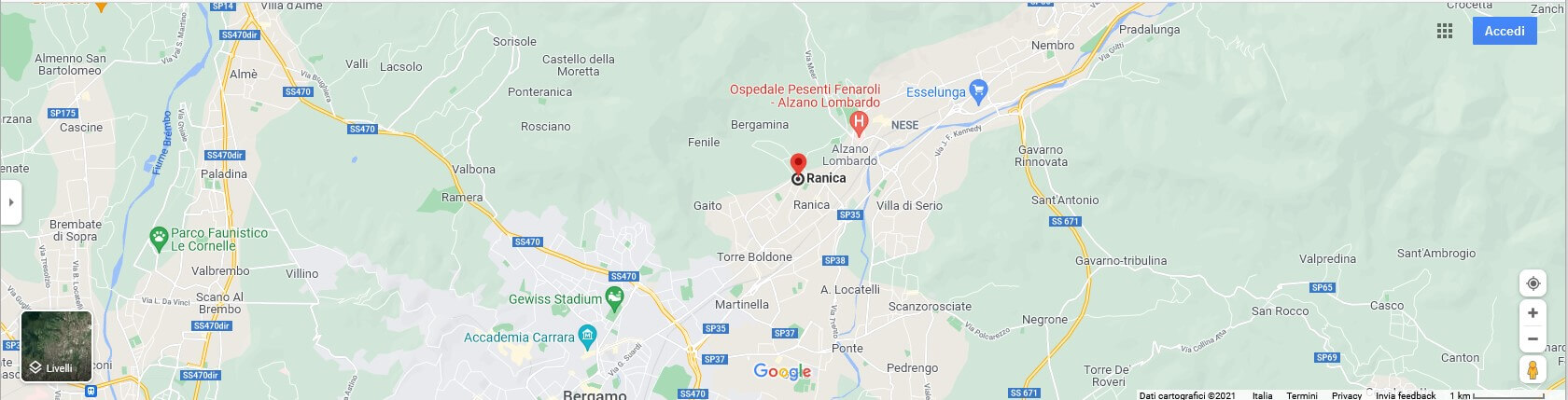 mappa interattiva