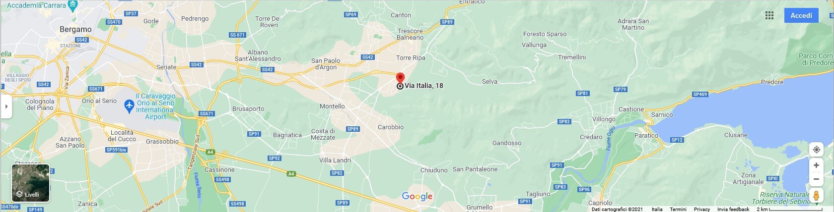 mappa partenza
