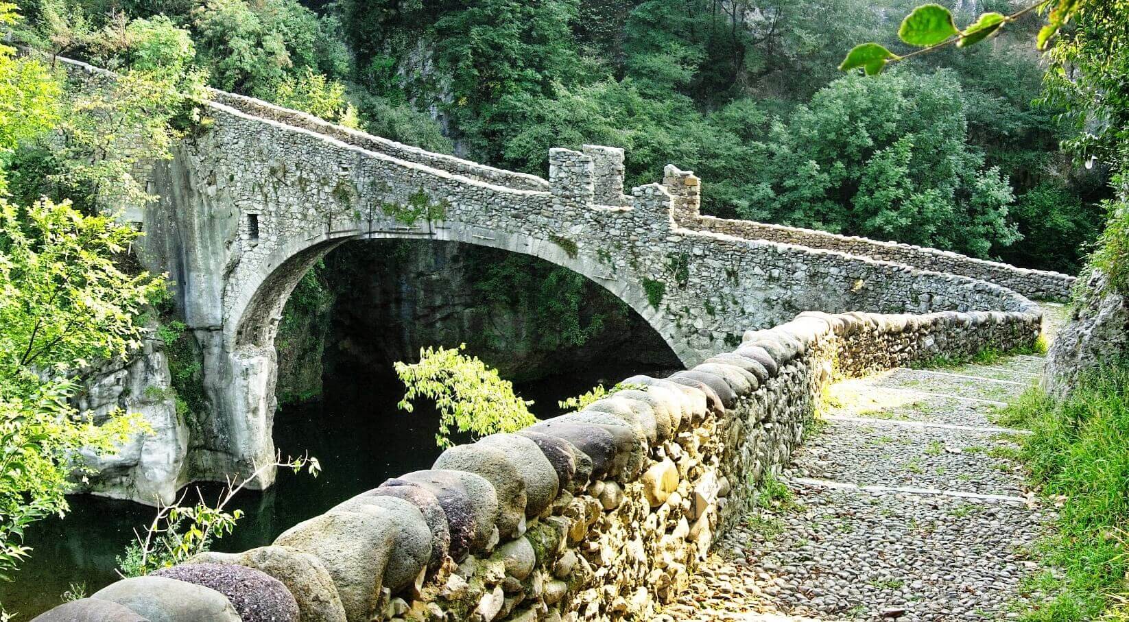Il ponte di Attone - valle seriana bike