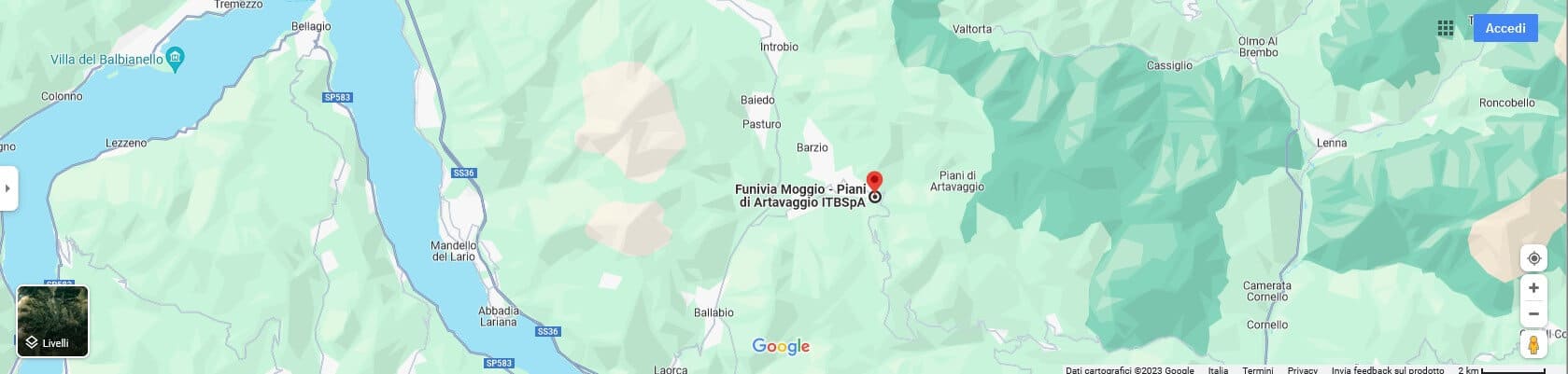 artavaggio - mappa partenza