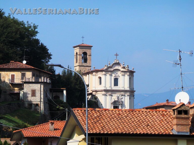 chiesa di Gandosso - valle seriana bike