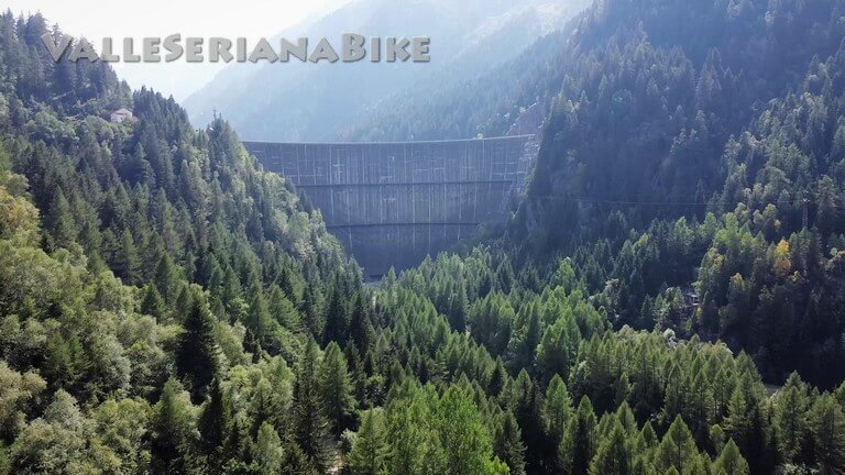 Diga ponte Frera - valle seriana bike