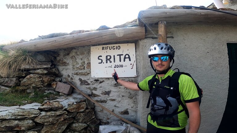 rifugio Santa rita - valle seriana bike